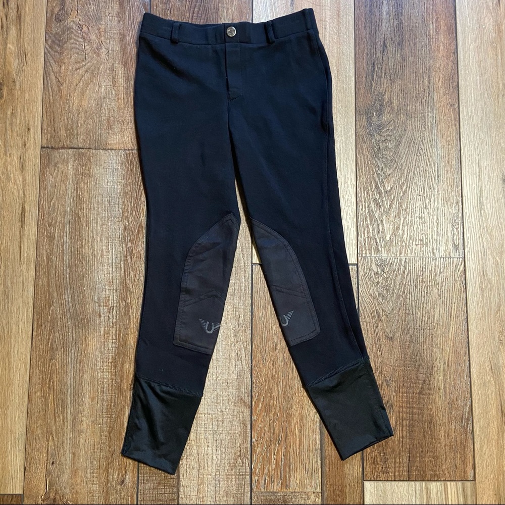 Tuffrider Girl's Lowrise Equestrian Breech Riding Pants Size 12 (runs small)